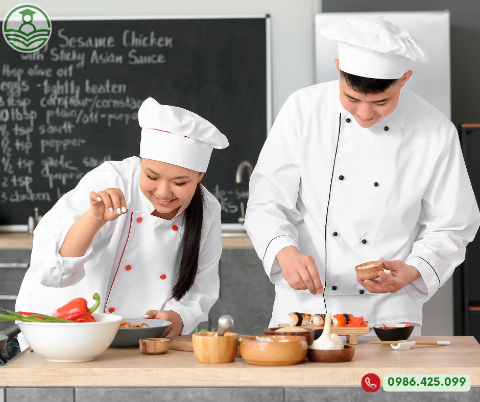 cao đẳng ký thuật chế biến món ăn