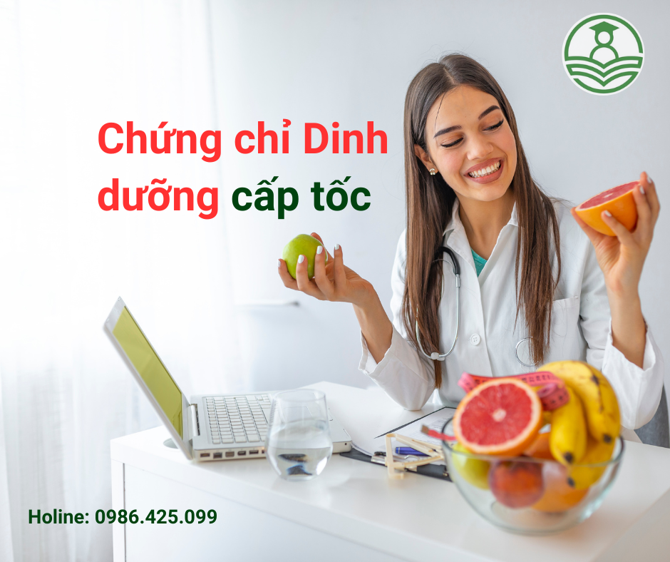 Chứng chỉ Dinh dưỡng cấp tốc là gì? Cơ hội việc làm ngành Dinh dưỡng?