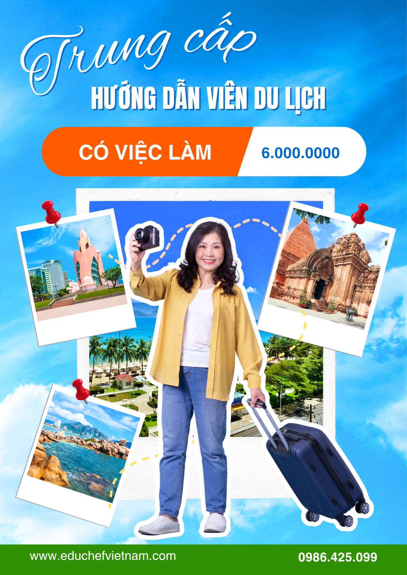 Trung cấp Hướng dẫn viên du lịch Online Từ Xa 2025