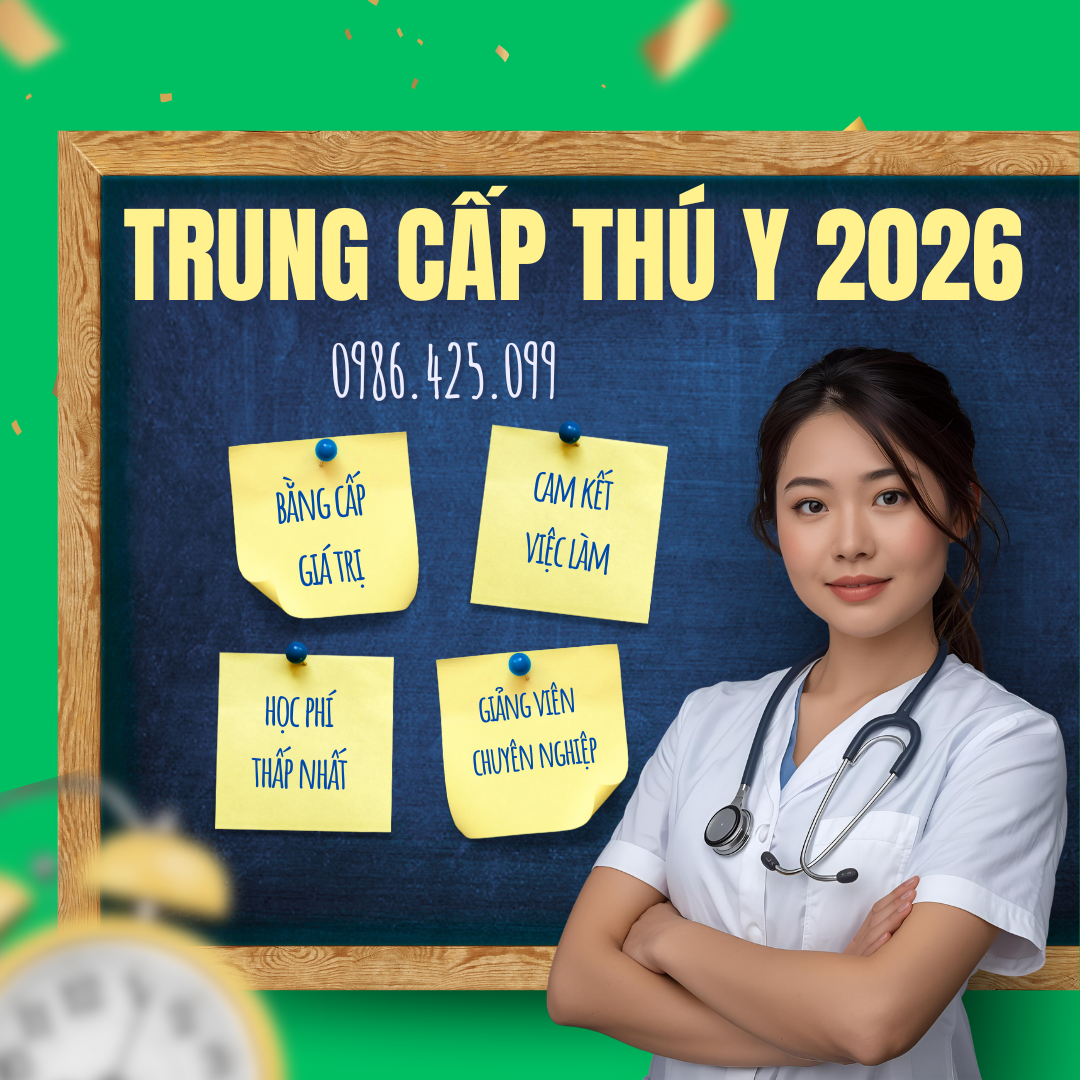 Trung Cấp Thú Y Hà Nội Tuyển Sinh năm 2026