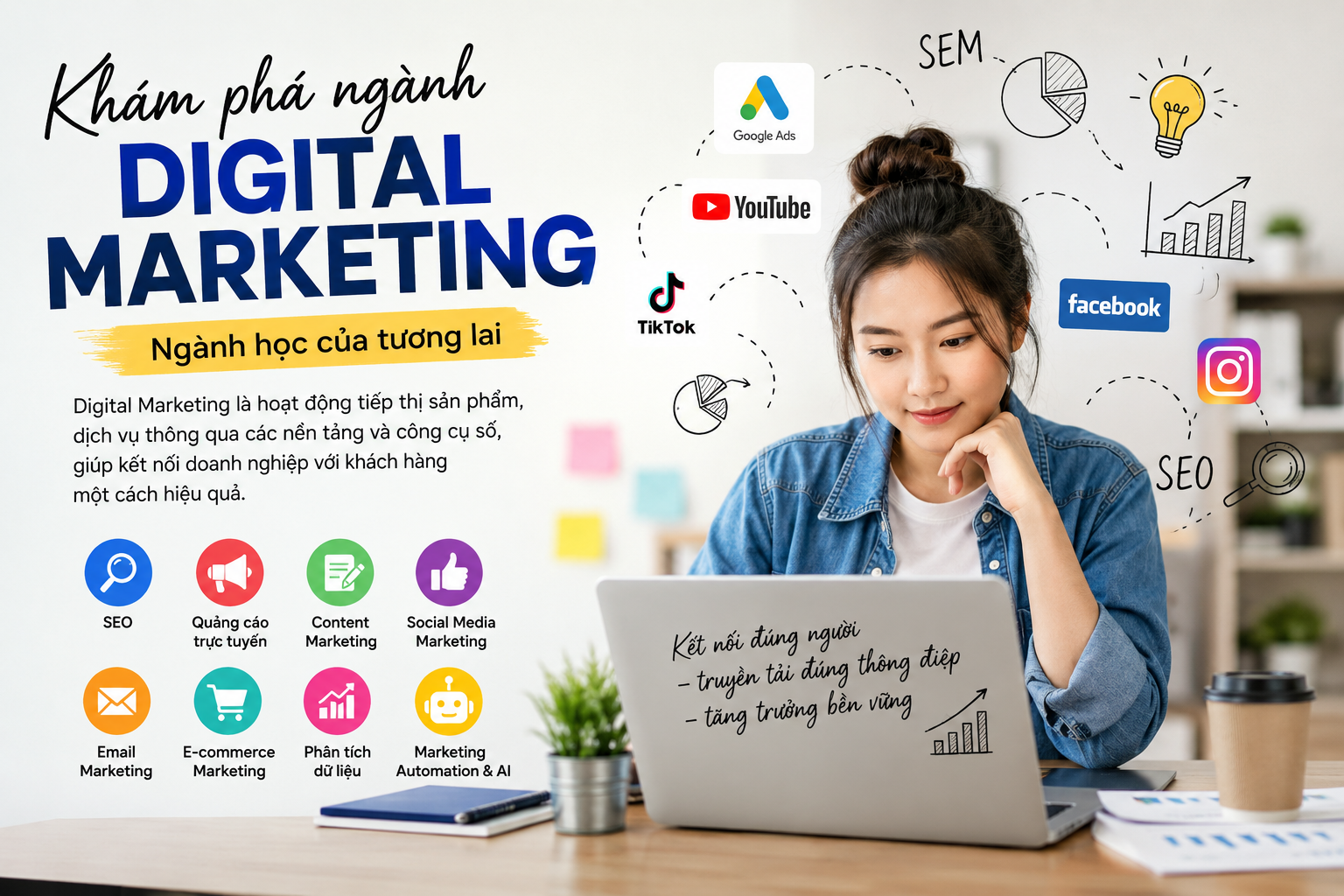 Khám phá ngành Digital Marketing